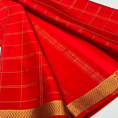 Pure Mysore Crepe Silk Saree