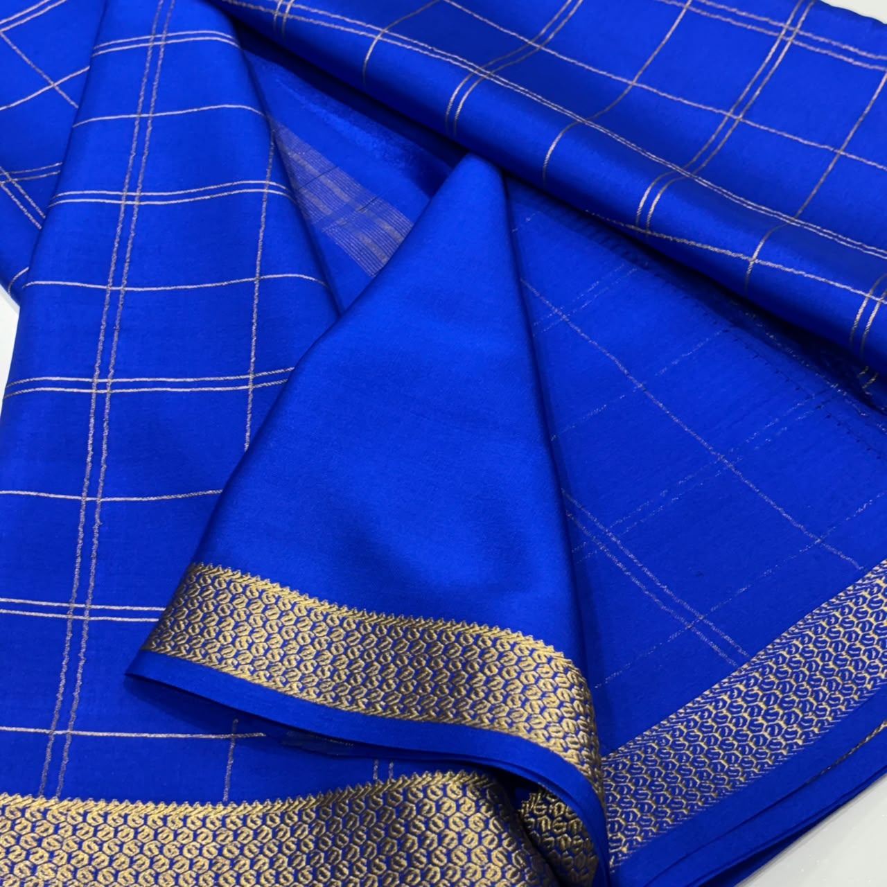 Pure Mysore Crepe Silk Saree