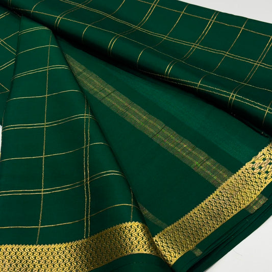 Pure Mysore Crepe Silk Saree