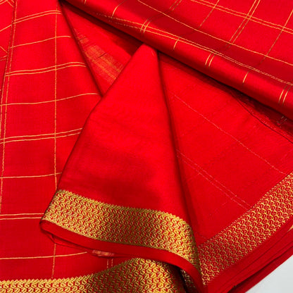 Pure Mysore Crepe Silk Saree
