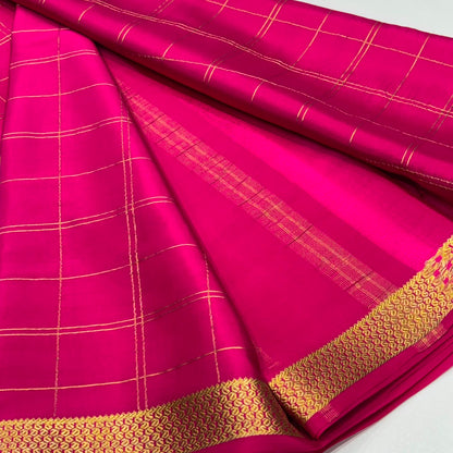 Pure Mysore Crepe Silk Saree
