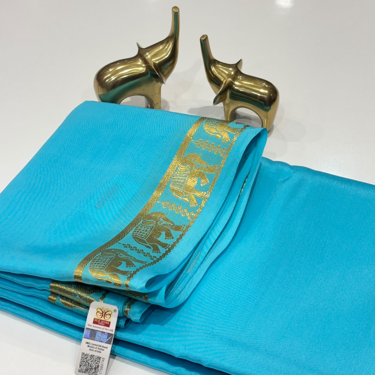 Pure Mysore Crepe Silk Saree