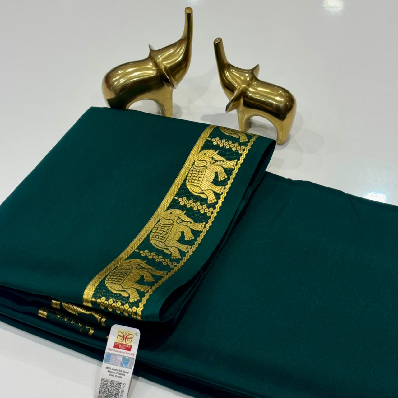 Pure Mysore Crepe Silk Saree