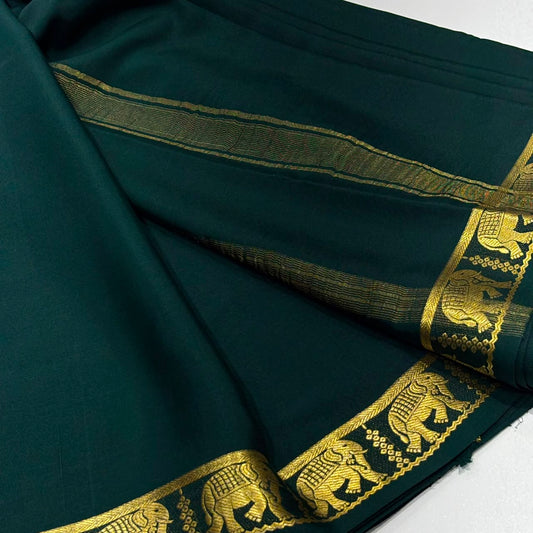 Pure Mysore Crepe Silk Saree