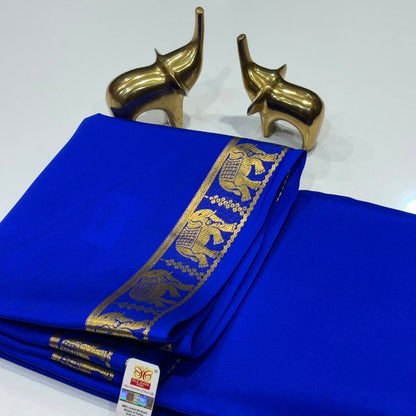 Pure Mysore Crepe Silk Saree