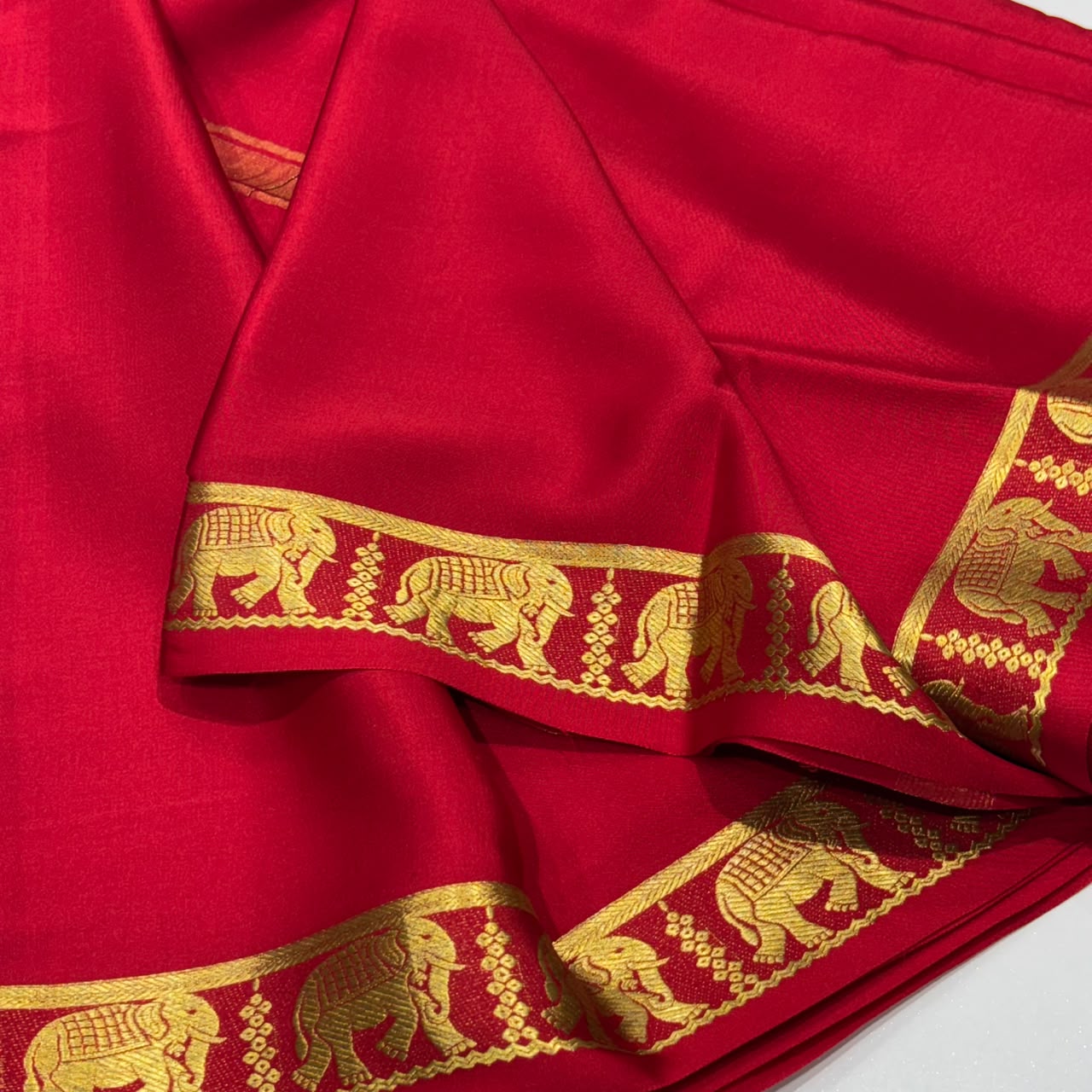 Pure Mysore Crepe Silk Saree