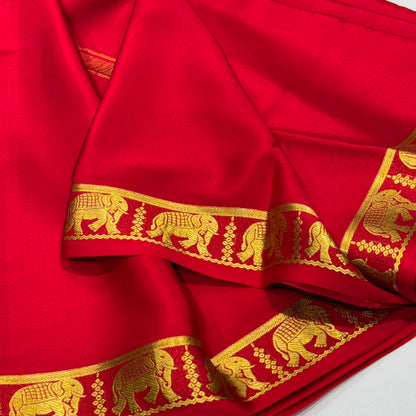 Pure Mysore Crepe Silk Saree