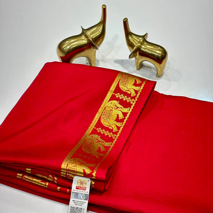 Pure Mysore Crepe Silk Saree