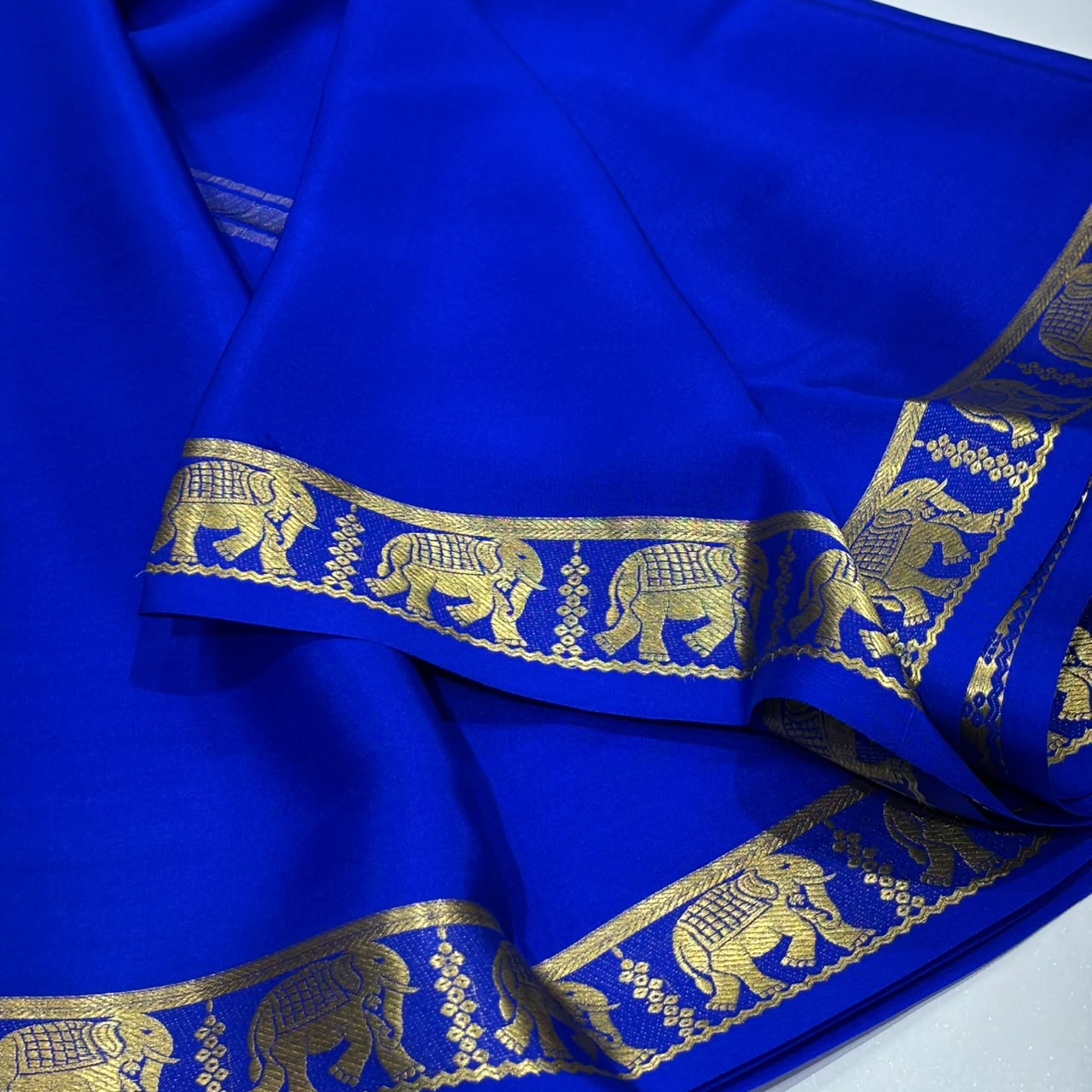 Pure Mysore Crepe Silk Saree