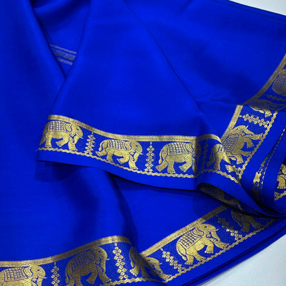 Pure Mysore Crepe Silk Saree