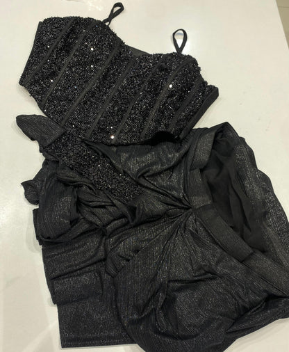 Indo-Western Ready Made Saree