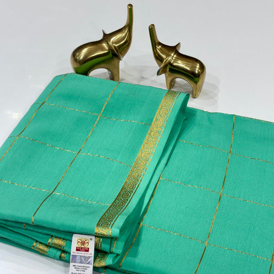 Pure Mysore Crepe Silk Saree
