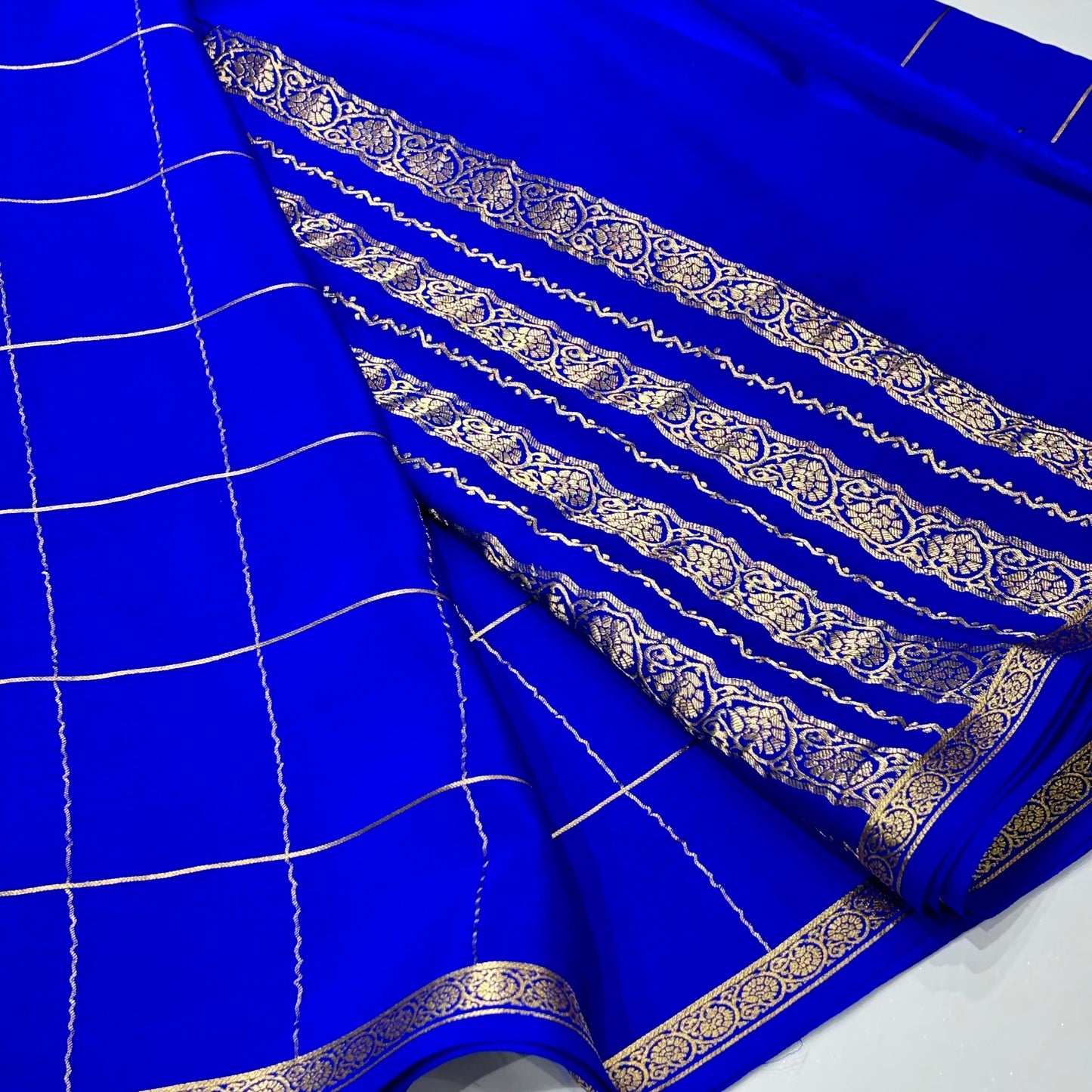Pure Mysore Crepe Silk Saree