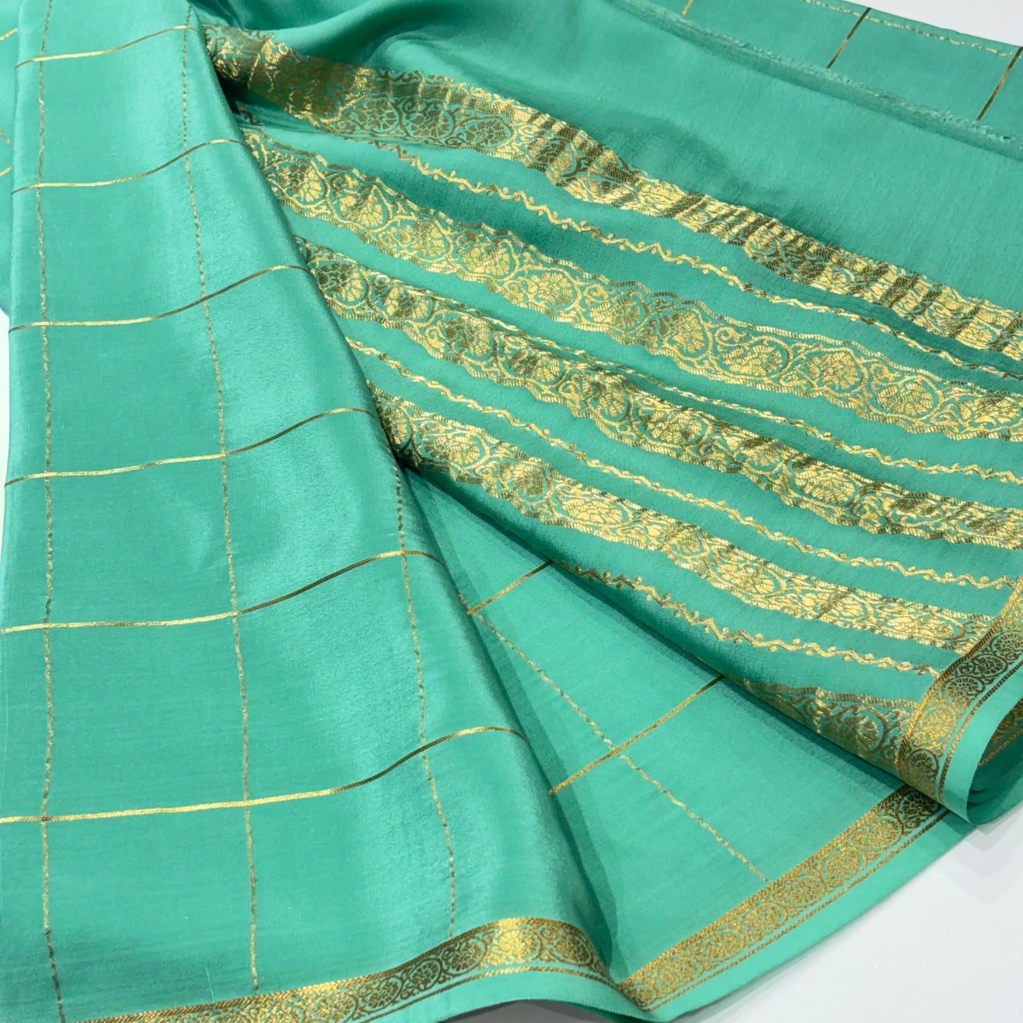 Pure Mysore Crepe Silk Saree