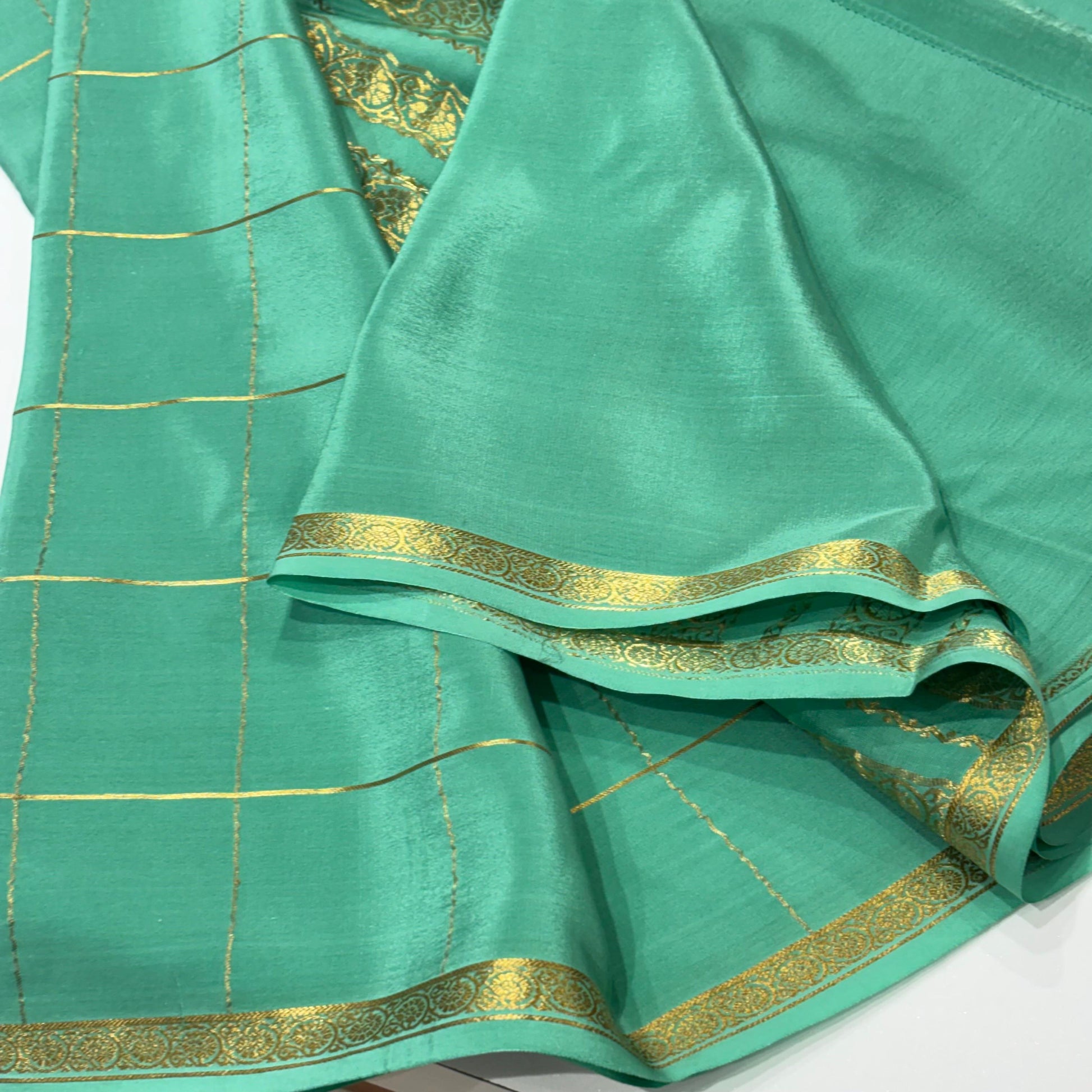 Pure Mysore Crepe Silk Saree