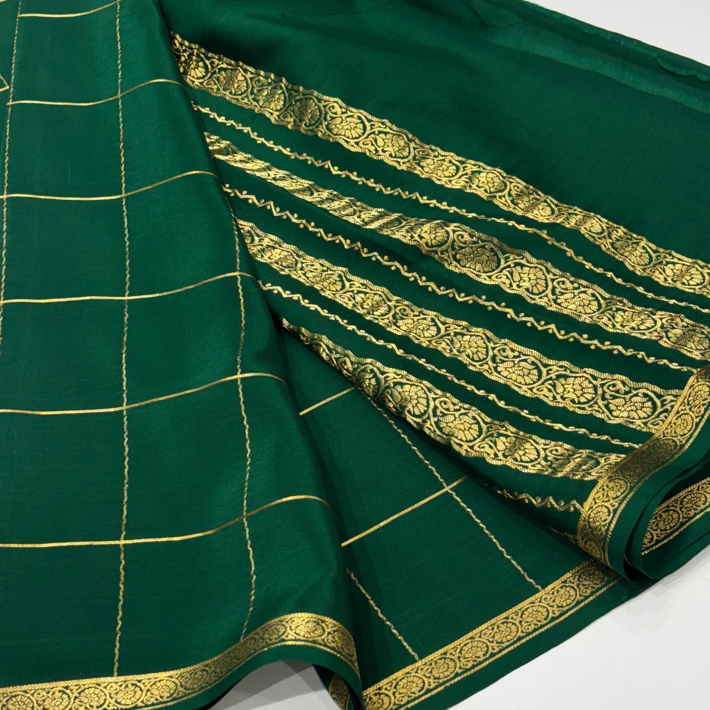Pure Mysore Crepe Silk Saree