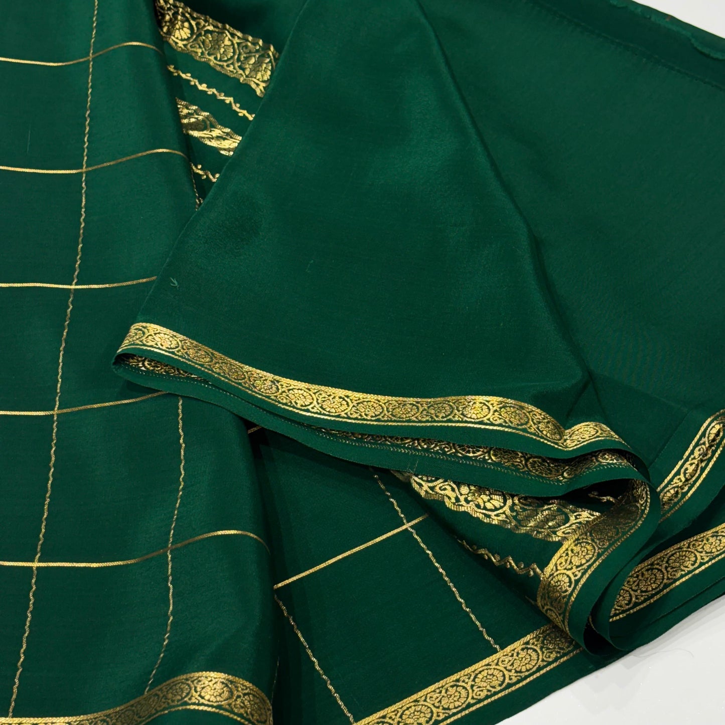 Pure Mysore Crepe Silk Saree