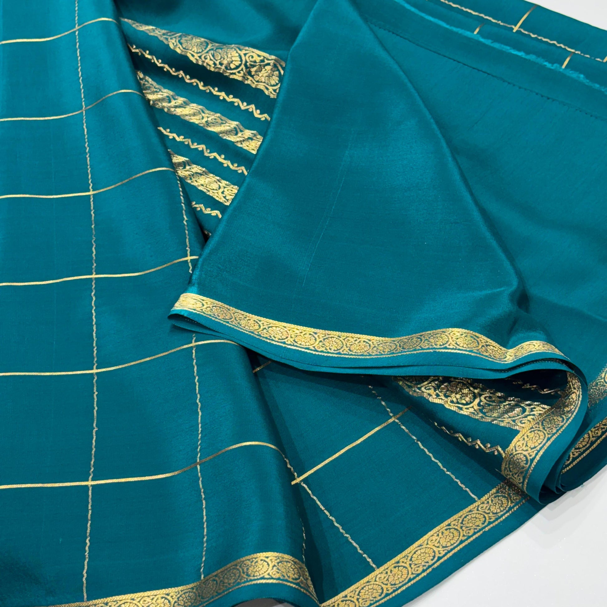 Pure Mysore Crepe Silk Saree