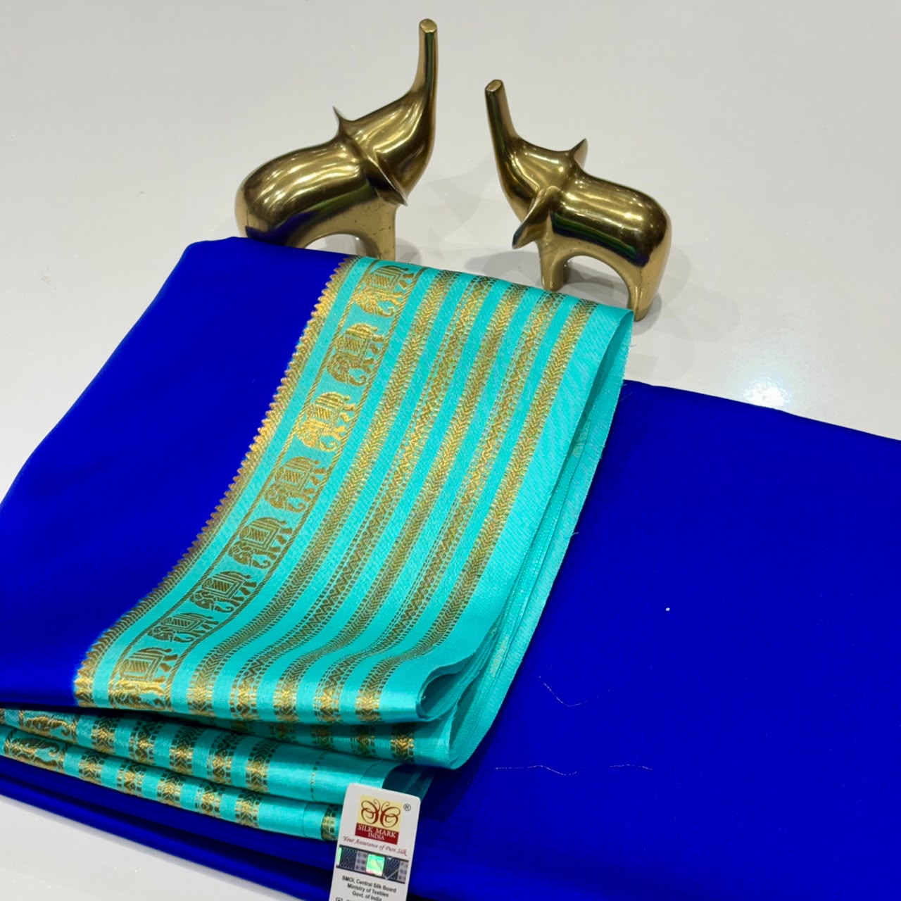Pure Mysore Crepe Silk Saree
