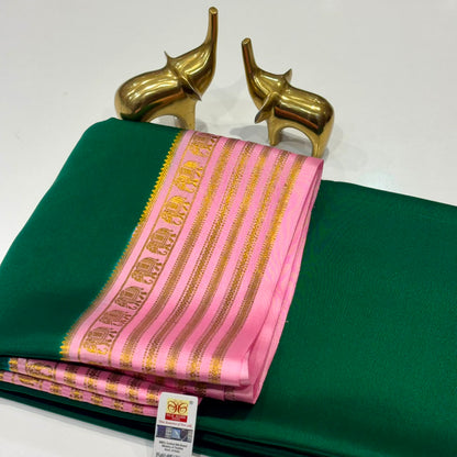 Pure Mysore Crepe Silk Saree