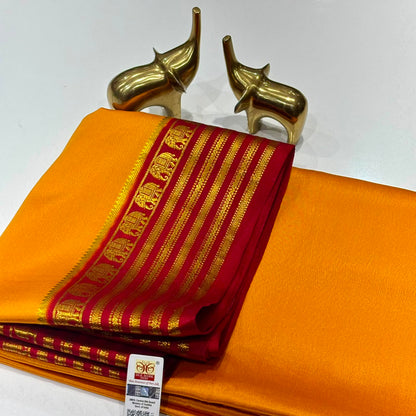 Pure Mysore Crepe Silk Saree