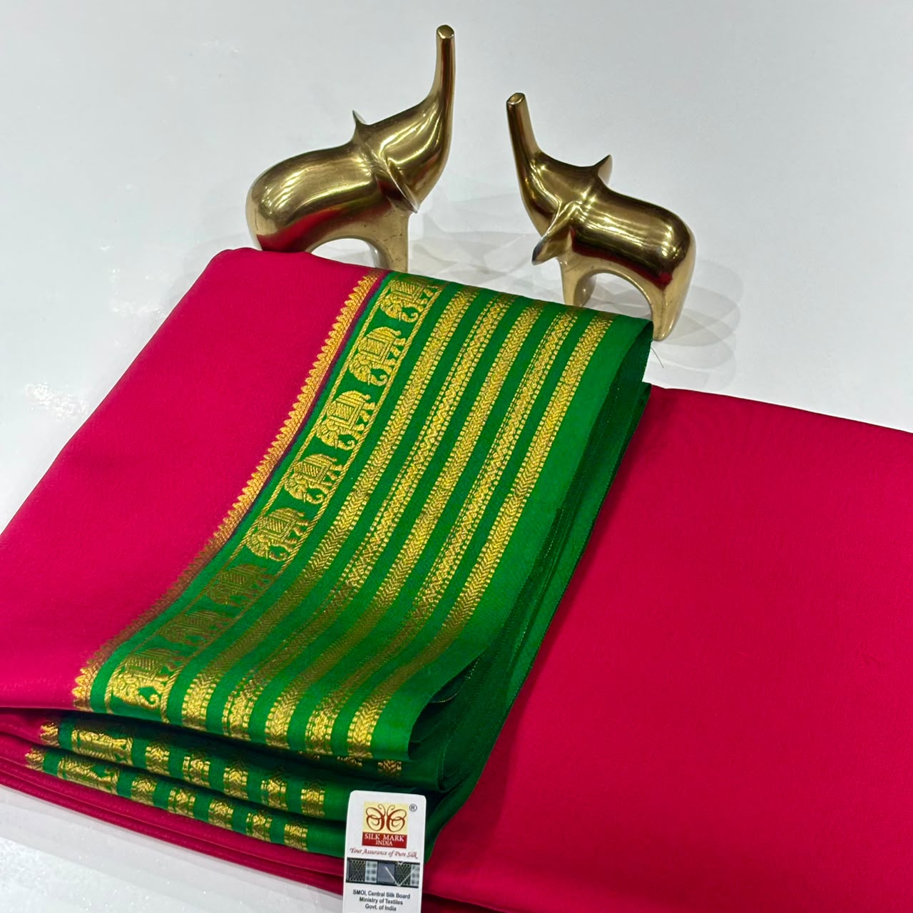 Pure Mysore Crepe Silk Saree