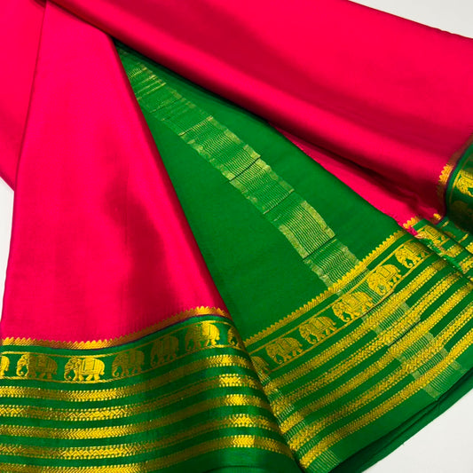 Pure Mysore Crepe Silk Saree