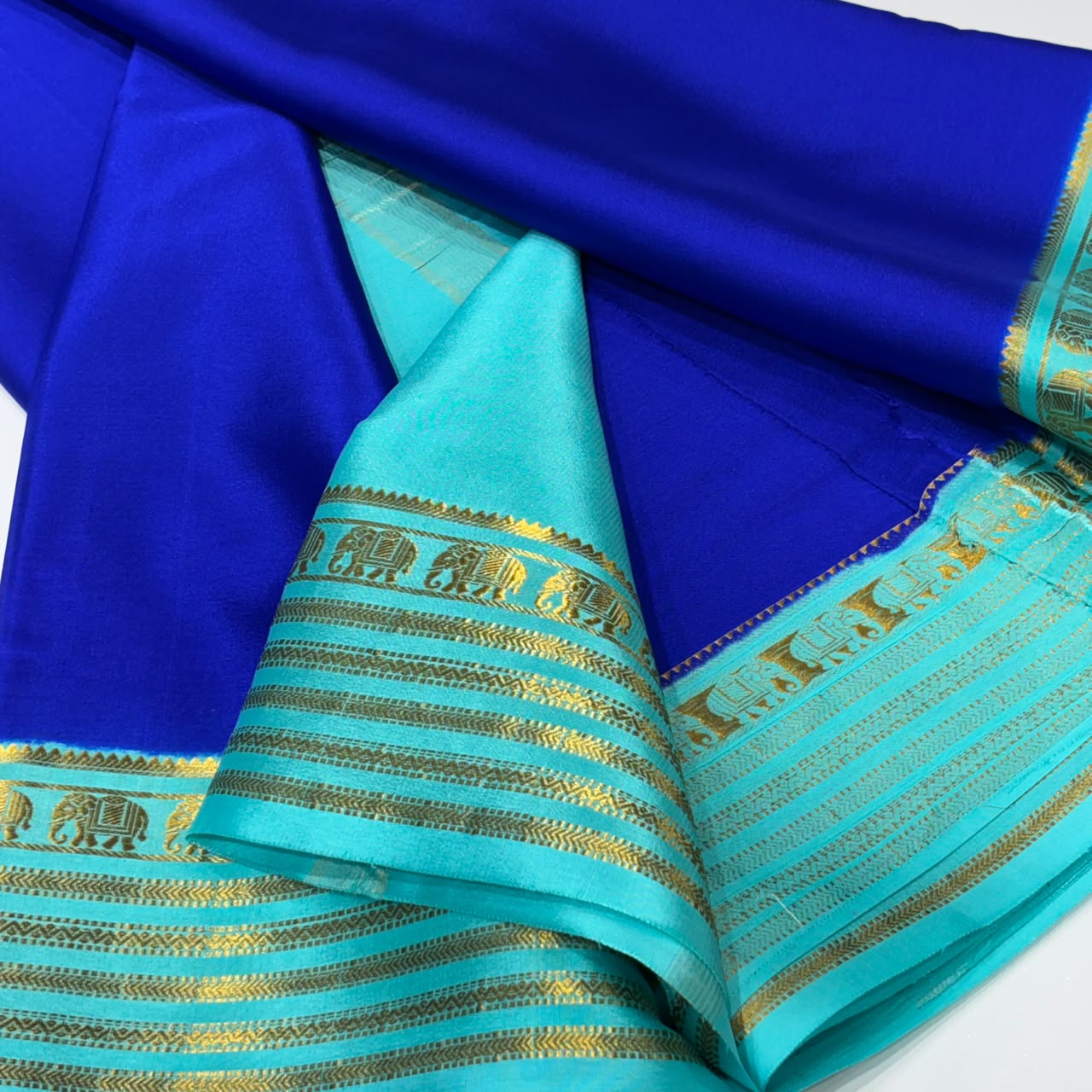 Pure Mysore Crepe Silk Saree