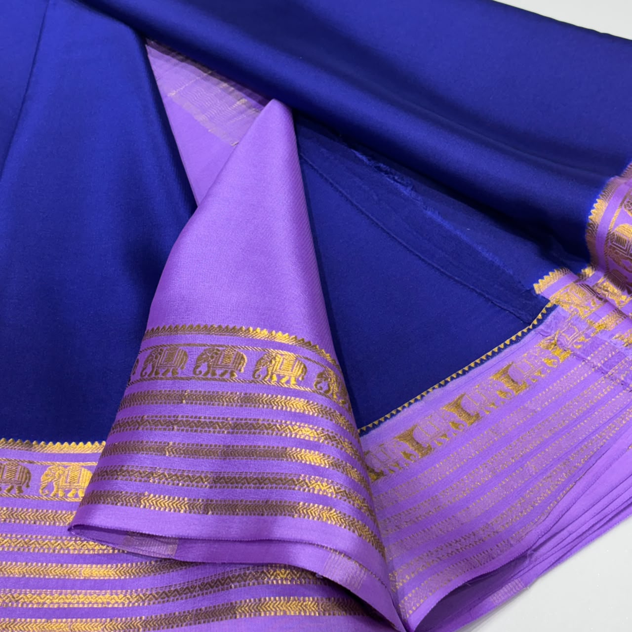 Pure Mysore Crepe Silk Saree