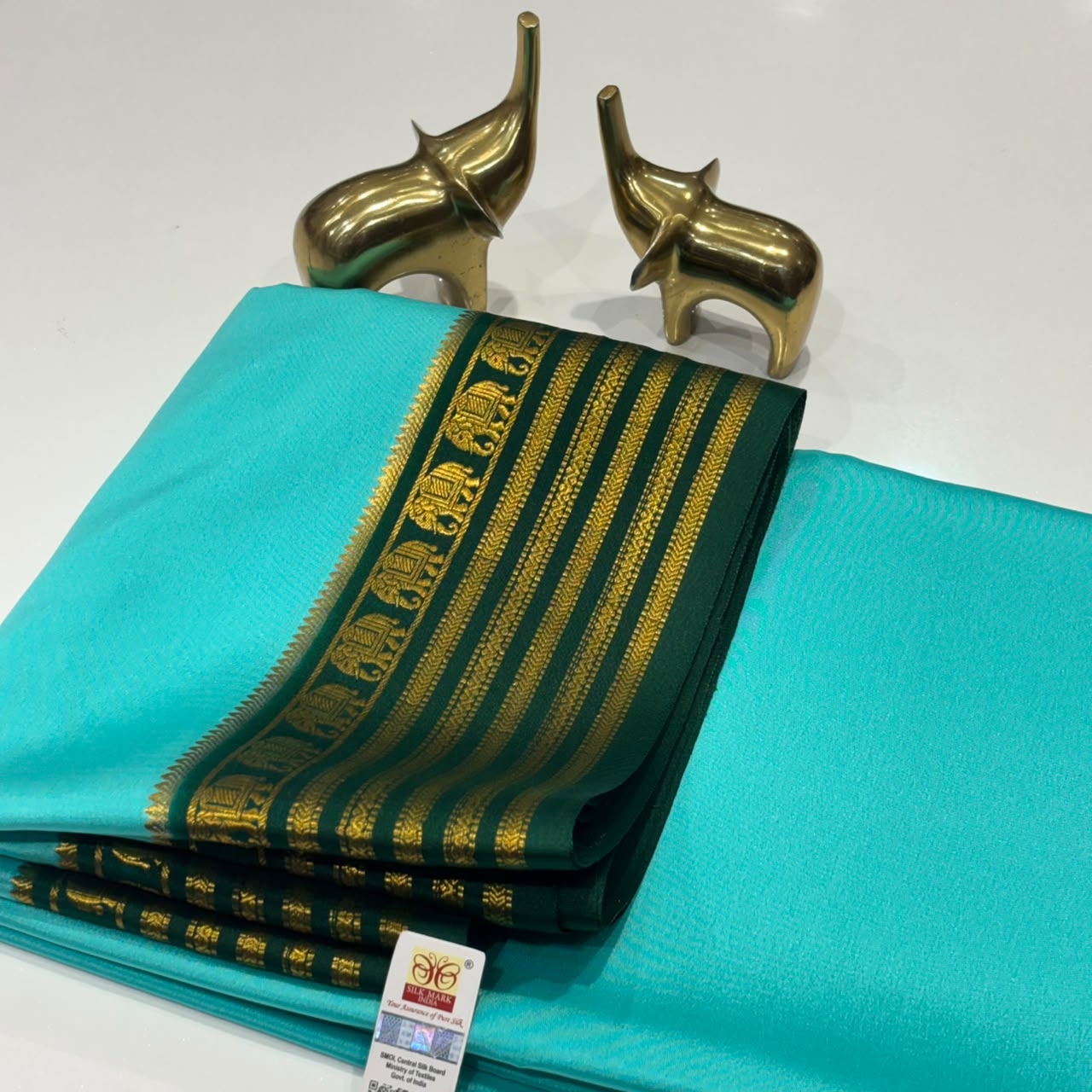 Pure Mysore Crepe Silk Saree