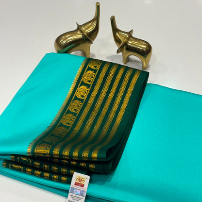 Pure Mysore Crepe Silk Saree