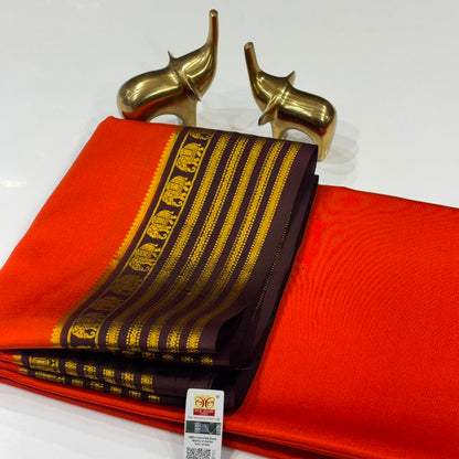 Pure Mysore Crepe Silk Saree