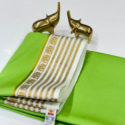 Pure Mysore Crepe Silk Saree