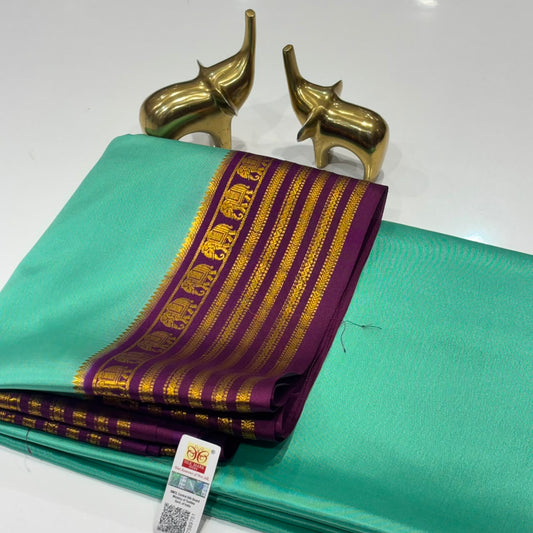 Pure Mysore Crepe Silk Saree