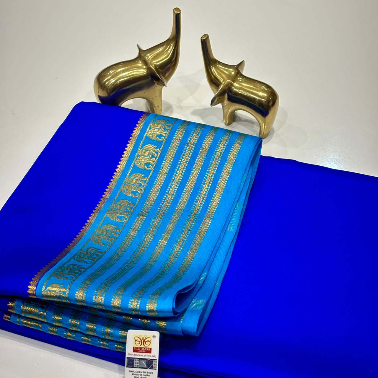 Pure Mysore Crepe Silk Saree