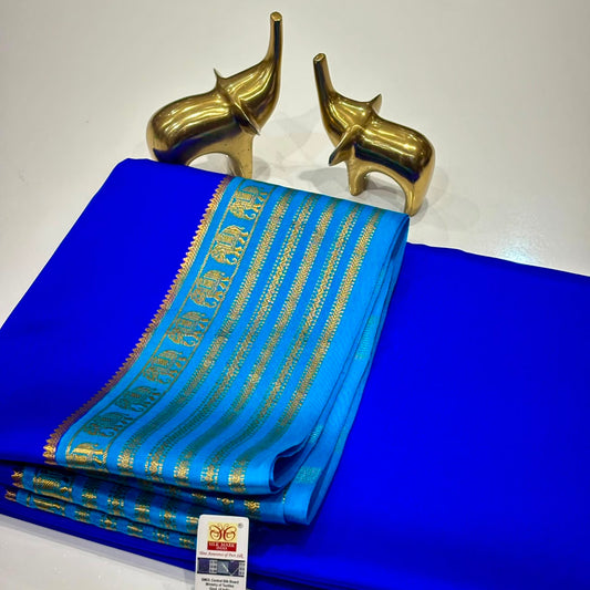 Pure Mysore Crepe Silk Saree