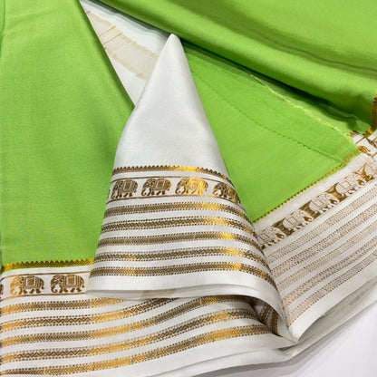 Pure Mysore Crepe Silk Saree