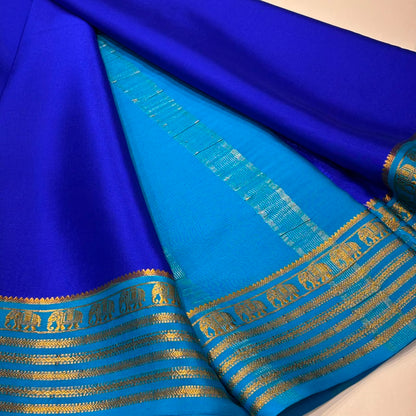 Pure Mysore Crepe Silk Saree