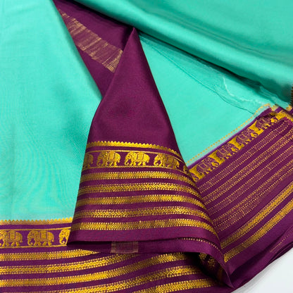 Pure Mysore Crepe Silk Saree