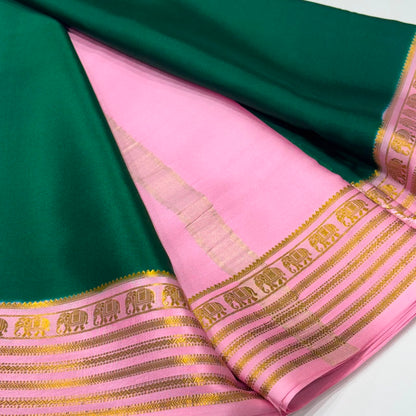 Pure Mysore Crepe Silk Saree