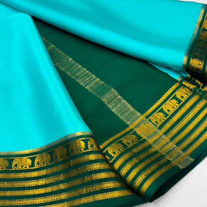 Pure Mysore Crepe Silk Saree