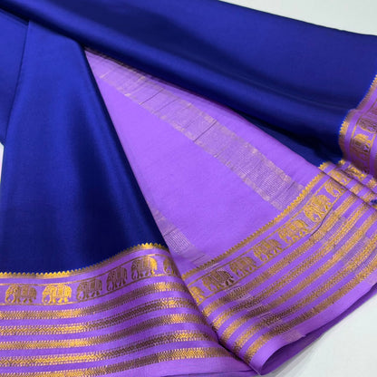 Pure Mysore Crepe Silk Saree