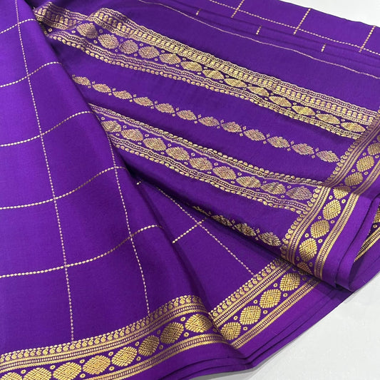 Pure Mysore Crepe Silk Saree