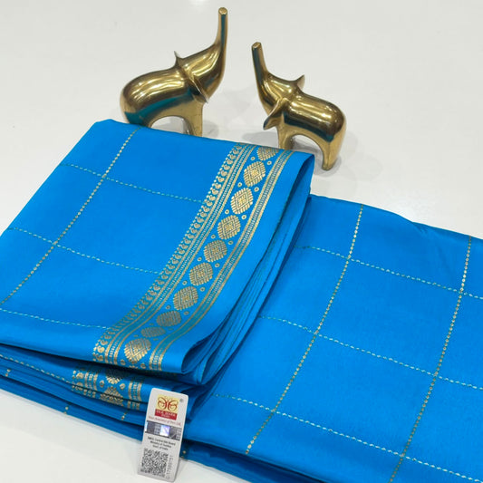 Pure Mysore Crepe Silk Saree
