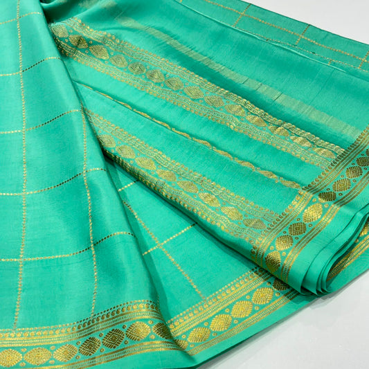 Pure Mysore Crepe Silk Saree