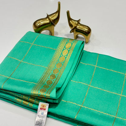 Pure Mysore Crepe Silk Saree