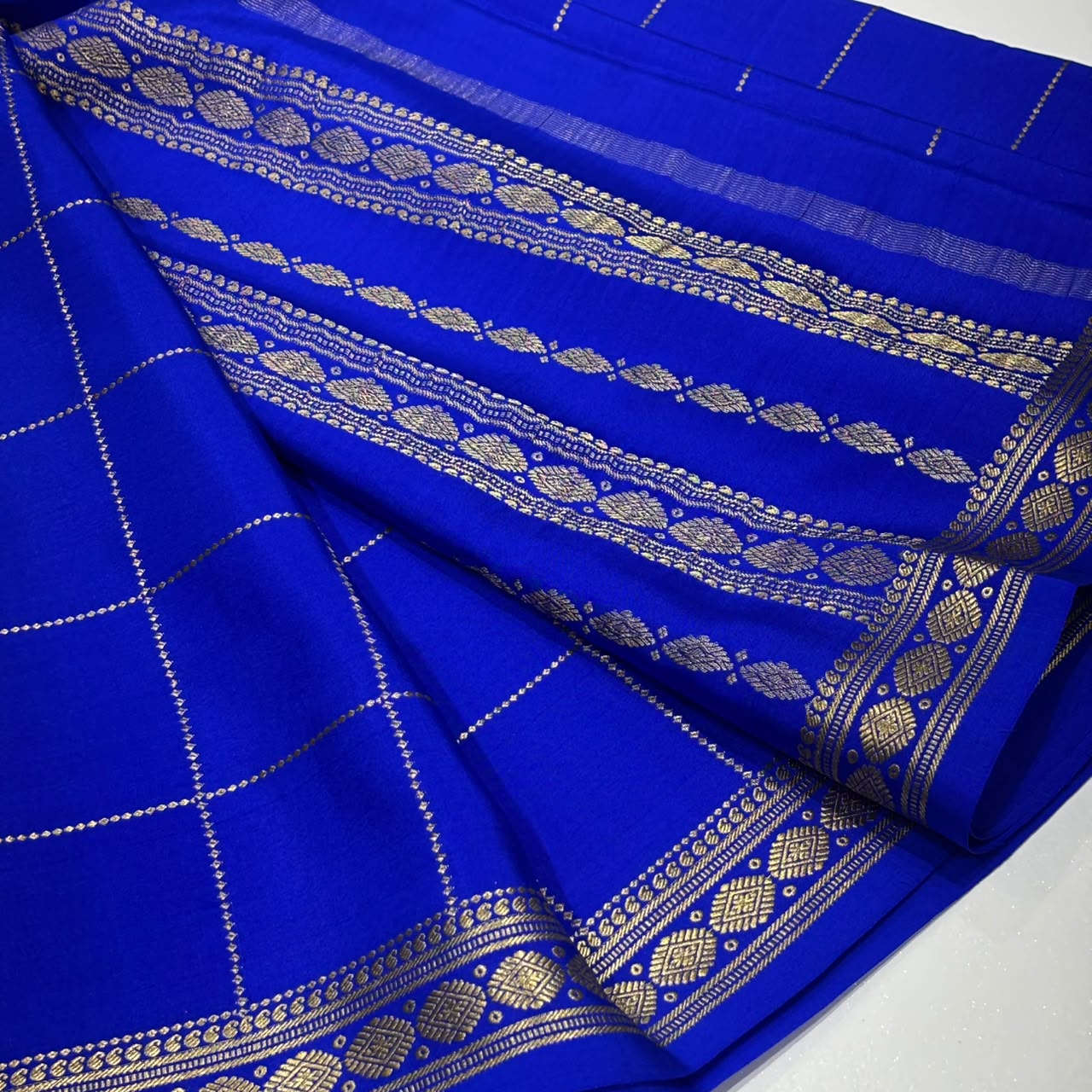 Pure Mysore Crepe Silk Saree