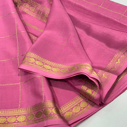 Pure Mysore Crepe Silk Saree