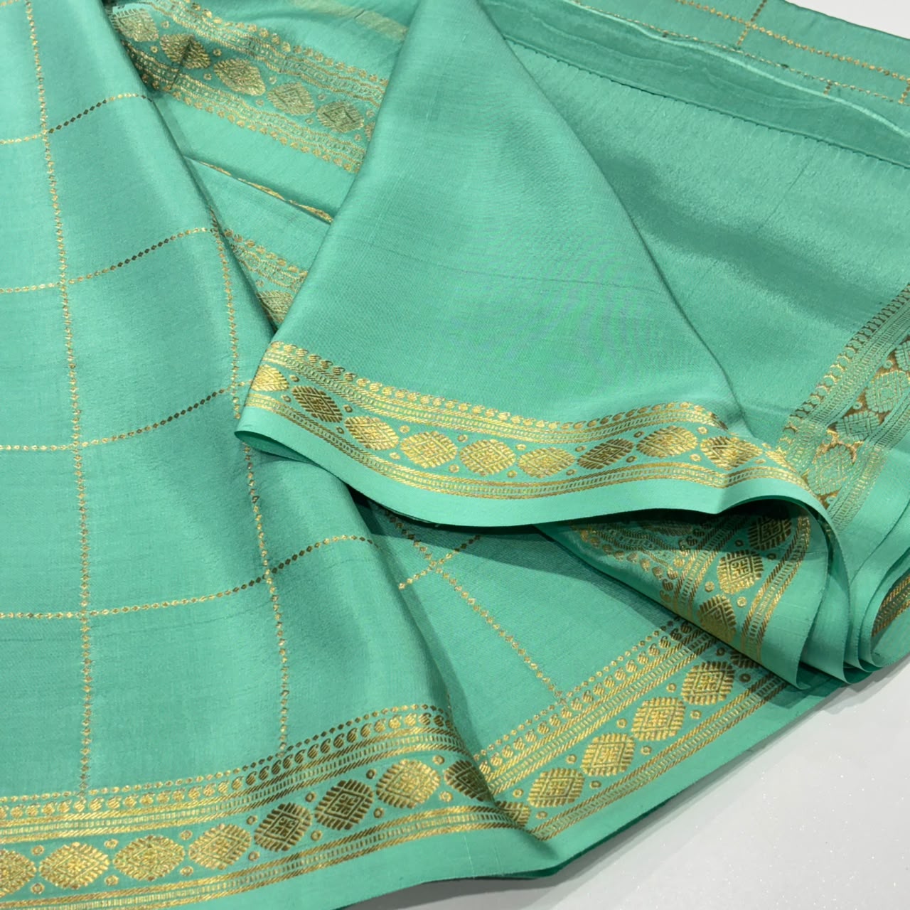 Pure Mysore Crepe Silk Saree