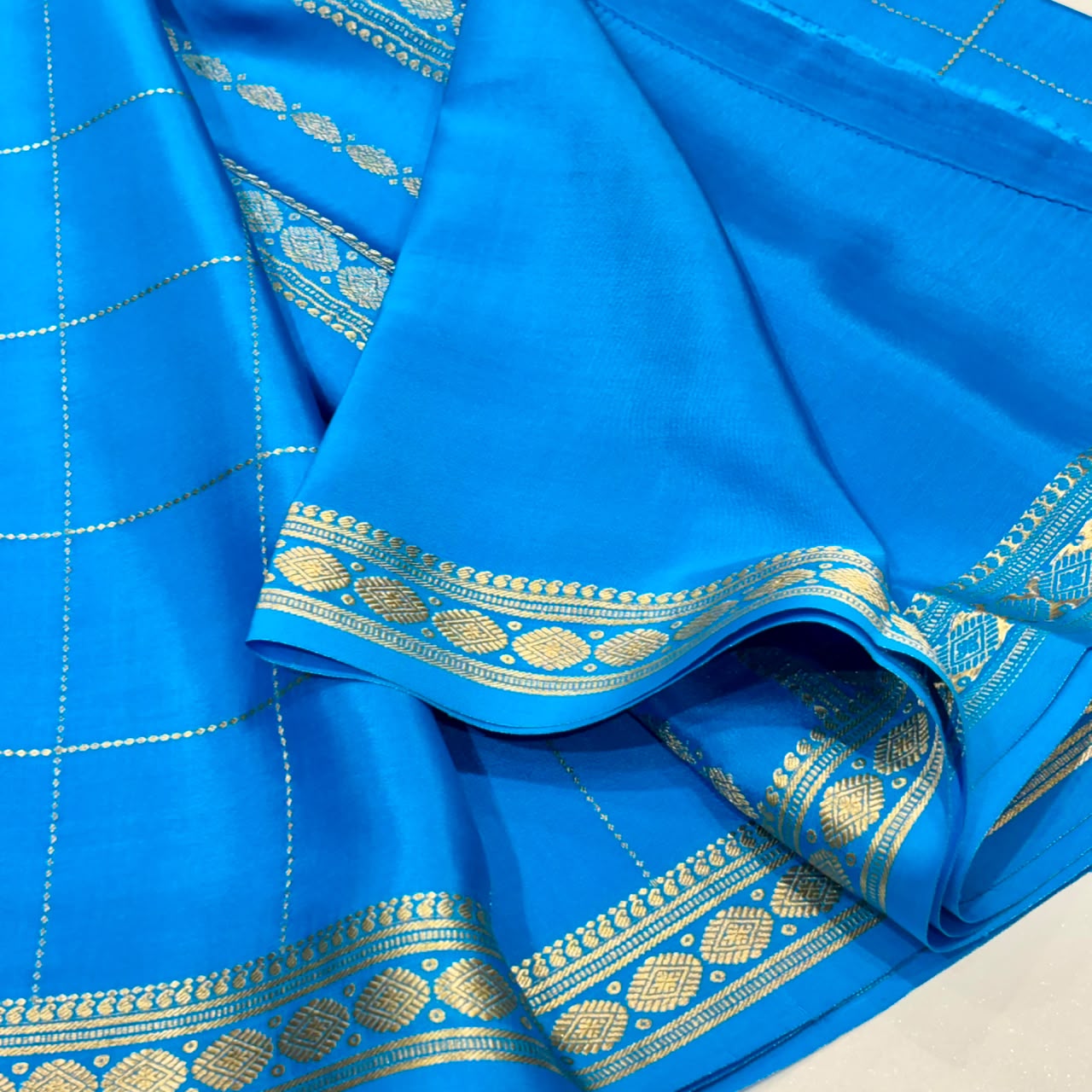 Pure Mysore Crepe Silk Saree